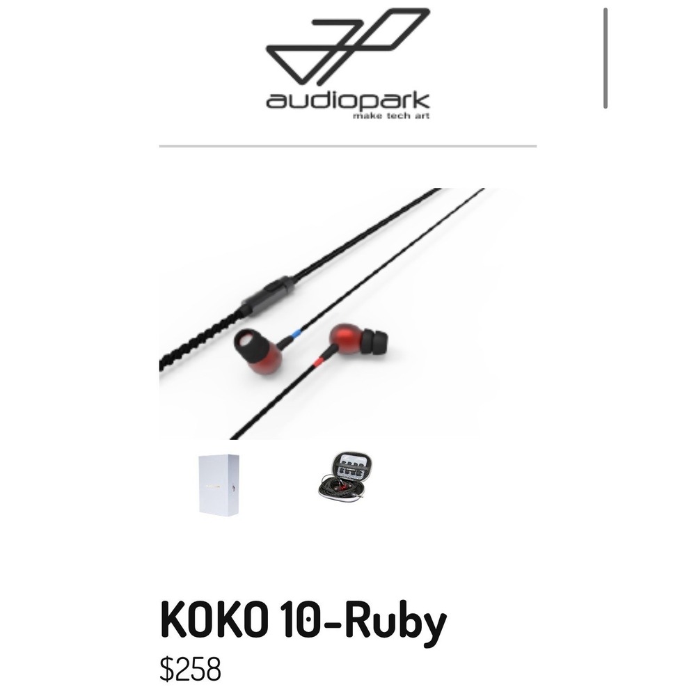 Audiopark Koko 10 Ear Speakers